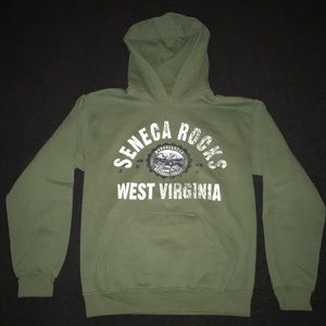 Seneca Rocks West Virginia hooded sweatshirt